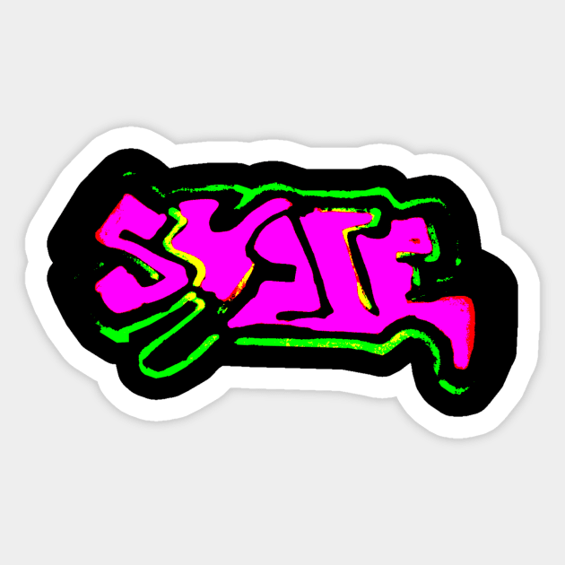 Skate Sticker by Reverse Robert